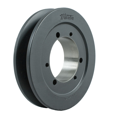 Cast Iron C Belt Cross 6.4 in OD 1 Groove Sheave